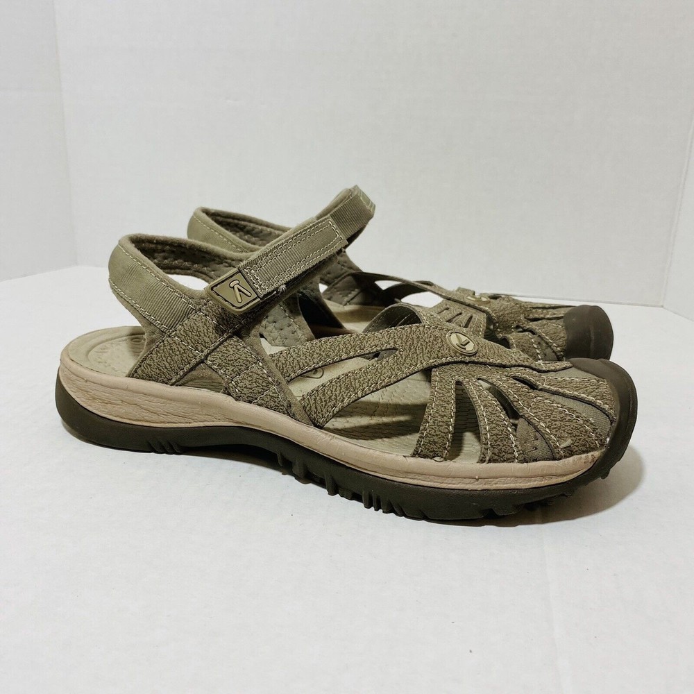 KEEN Rose Sandal Brown Strappy Water Hiking Sport Sandal 8